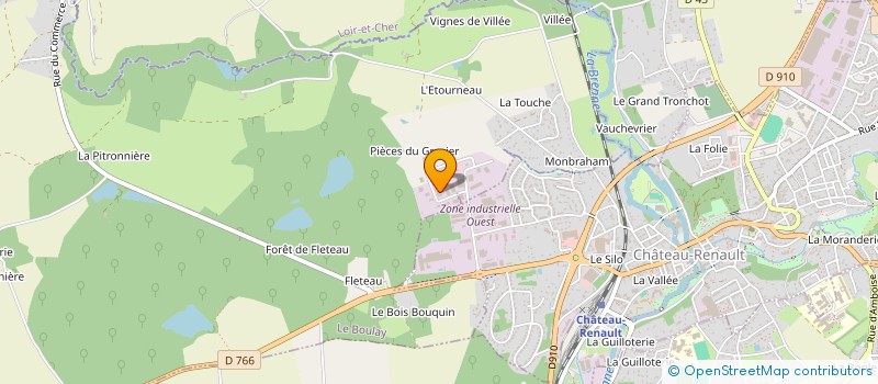 localisation de l'entreprise GROUPE PROTECTION SECURITE à LE BOULAY