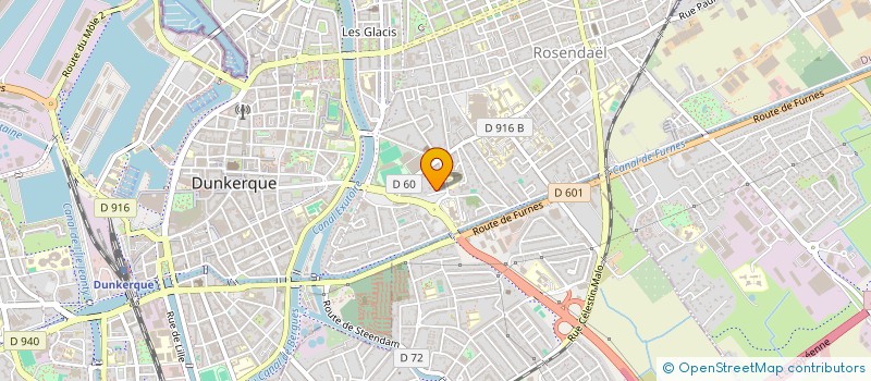 localisation de l'entreprise GROUPE PVI à DUNKERQUE