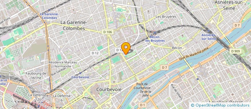 localisation de l'entreprise GROUPE PYRAMIDE à LEVALLOIS-PERRET