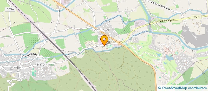 localisation de l'entreprise GROUPE QUALIFEU à MALLEMORT