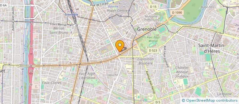 localisation de l'entreprise GROUPE QUATRE CONSULTANTS à GRENOBLE