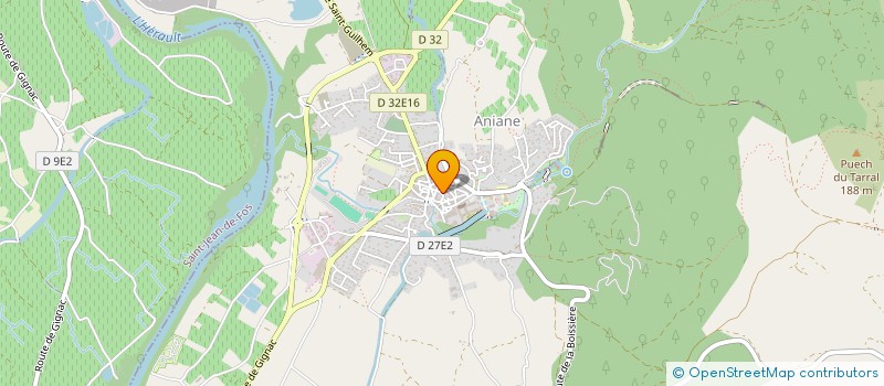 localisation de l'entreprise GROUPE QUINTA  ANIANE