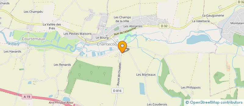 localisation de l'entreprise GROUPE R à CHANTECOQ