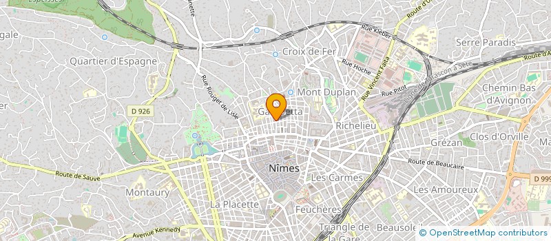 localisation de l'entreprise GROUPE RACINE CARREE à NIMES