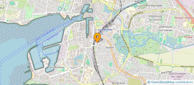 localisation de l'entreprise GROUPE RADIO LONDRES  LA ROCHELLE