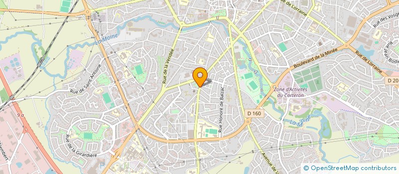 localisation de l'entreprise GROUPE RANDONNEURS CHOLETAIS à CHOLET