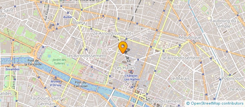 localisation de l'entreprise GROUPE RCA  PARIS