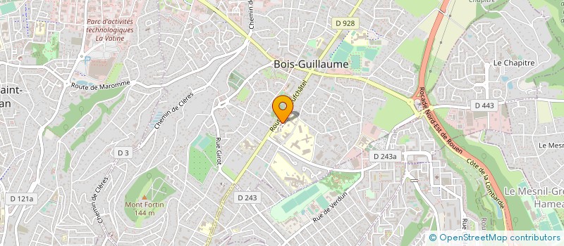 localisation de l'entreprise GROUPE RECHERC ENDOCRINOL MALADI METABOL à BOIS-GUILLAUME