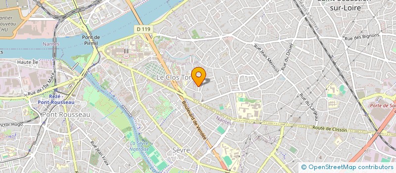 localisation de l'entreprise GROUPE RECHERCH SUR LE CONSEIL à SAINT-SEBASTIEN-SUR-LOIRE