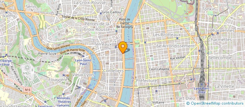 localisation de l'entreprise GROUPE RECHERCHE ACTION RHONE-ALPES à LYON
