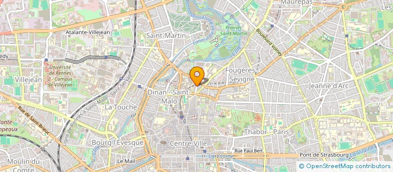 localisation de l'entreprise GROUPE RECHERCHE APPLIQUEE FERTILITE  RENNES