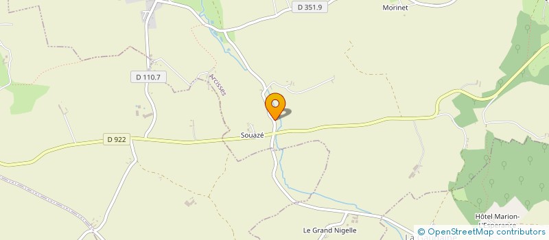 localisation de l'entreprise GROUPE RECHERCHE APPRENTISSAGE FORMATION  ARCISSES