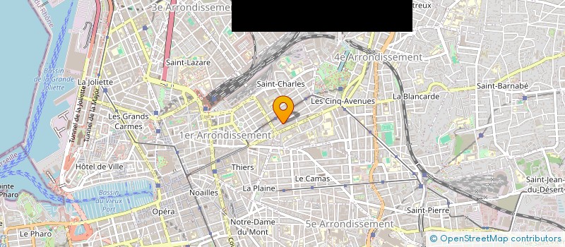 localisation de l'entreprise GROUPE RECHERCHE ET EXPERIMENTATION à MARSEILLE