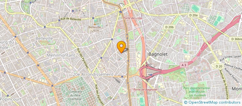 localisation de l'entreprise GROUPE RECHERCHE INTERVENTION FORMATION  PARIS