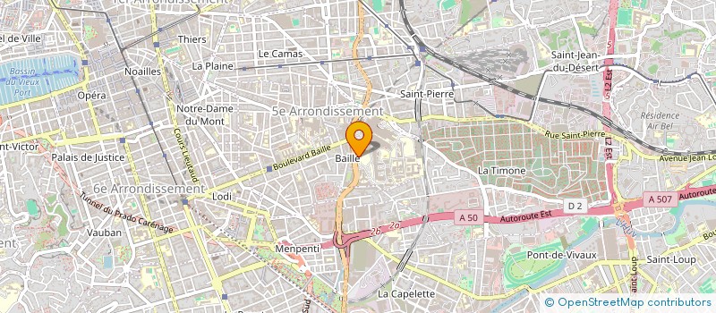 localisation de l'entreprise GROUPE RECHERCHE MALADIE D'ALZHEIMER à MARSEILLE