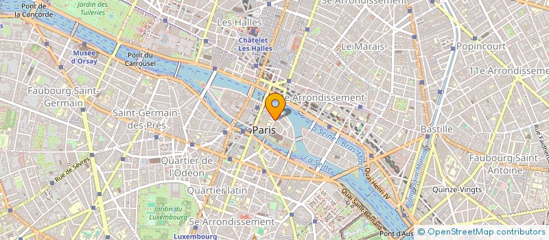 localisation de l'entreprise GROUPE RECHERCHE PATHOLOGIE MAMMAIRE GYN  PARIS