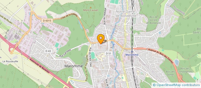 localisation de l'entreprise GROUPE REEDUCATION FONCTIONNELLE  MAROMME