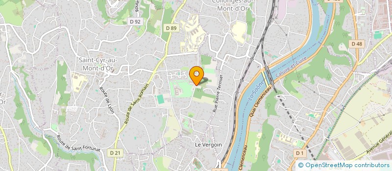 localisation de l'entreprise GROUPE REEL à SAINT-CYR-AU-MONT-D'OR