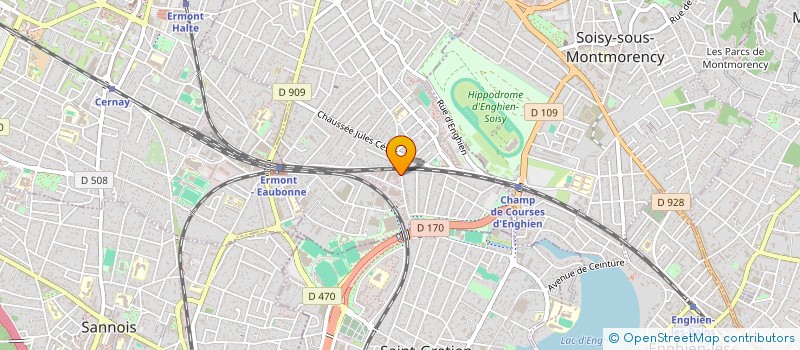 localisation de l'entreprise GROUPE REGIE à EAUBONNE