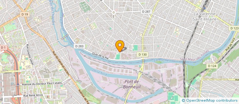 localisation de l'entreprise GROUPE REMM à SAINT-MAUR-DES-FOSSES