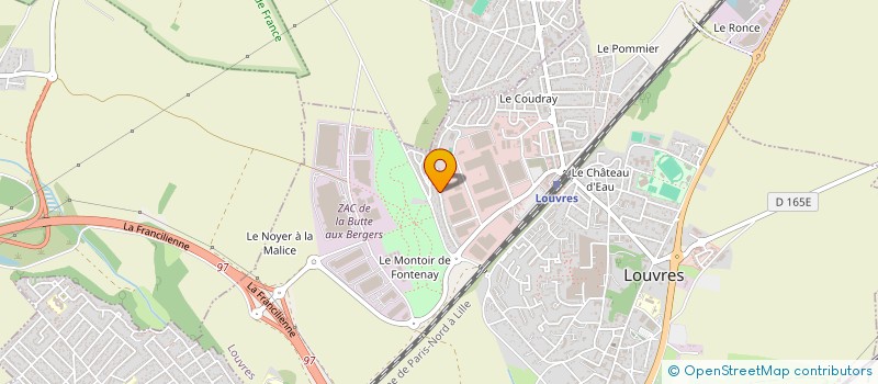 localisation de l'entreprise GROUPE REN OVER  LOUVRES