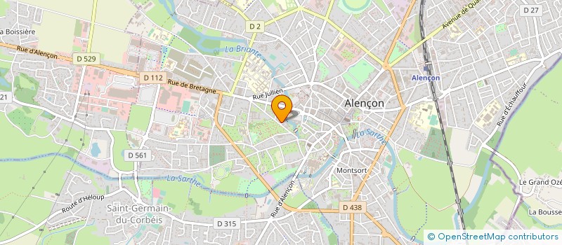 localisation de l'entreprise GROUPE RENARD à ALENCON