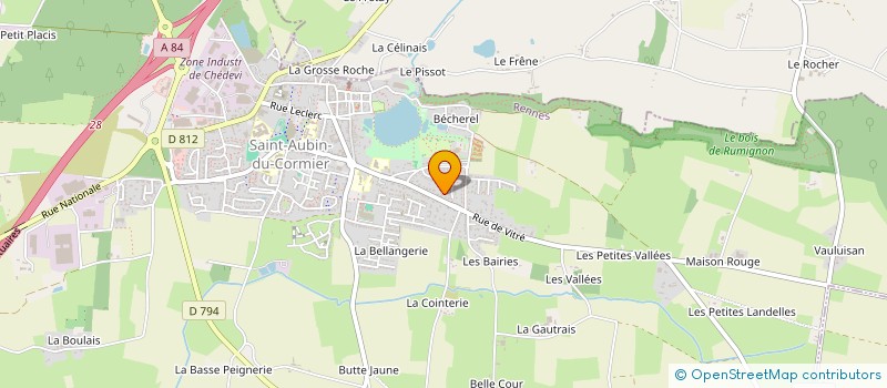 localisation de l'entreprise GROUPE RENNAIS POUR UN INTERNET FOURNI DE MANIERE OUVERTE ET NEUTRE à RENNES