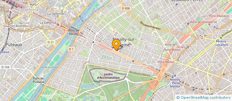 localisation de l'entreprise GROUPE RENOVATION ENERGETIQUE à NEUILLY-SUR-SEINE