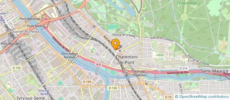 localisation de l'entreprise GROUPE RENOVATION THERMIQUE ENVIRONNEMENTAL à CHARENTON-LE-PONT