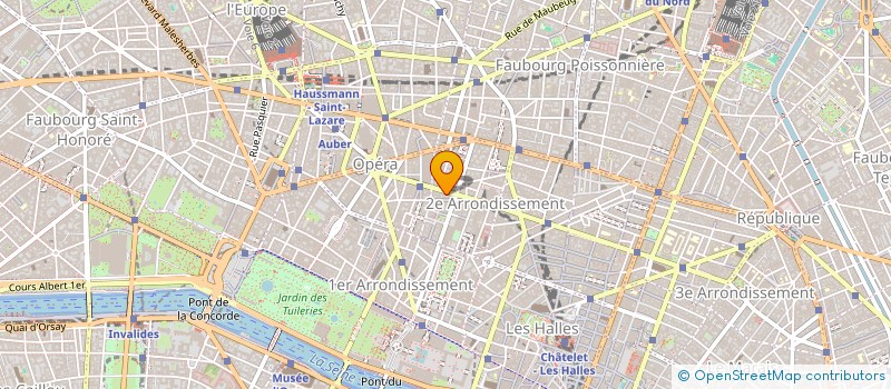 localisation de l'entreprise GROUPE RESEAUX PRO à PARIS