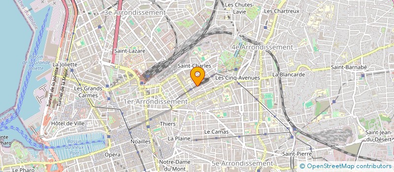 localisation de l'entreprise GROUPE RETOUR à MARSEILLE
