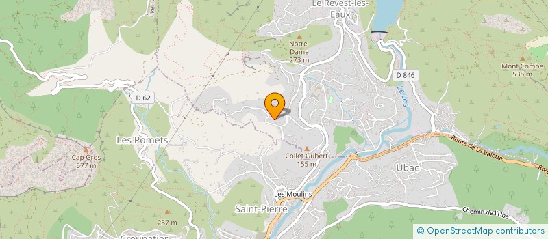 localisation de l'entreprise GROUPE REVESTOIS DE PARENTS D'ELEVES  LE REVEST-LES-EAUX