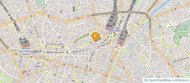 localisation de l'entreprise GROUPE REVUE FIDUCIAIRE  PARIS