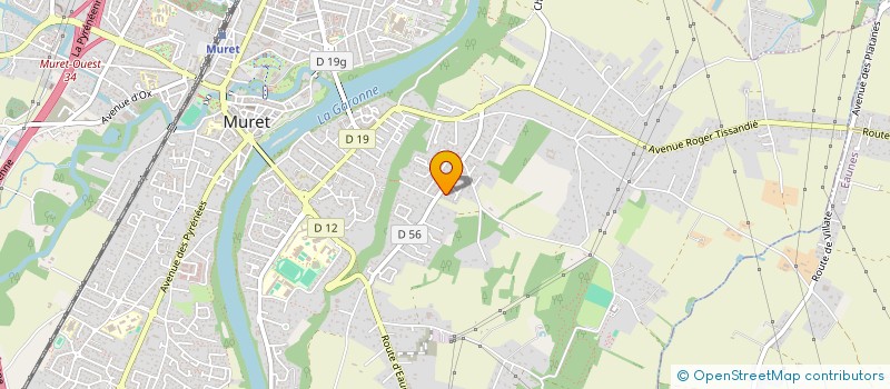 localisation de l'entreprise GROUPE RICHDEN à MURET