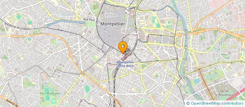localisation de l'entreprise GROUPE RIVIERE  MONTPELLIER