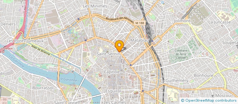 localisation de l'entreprise GROUPE ROBERT ROUCH  TOULOUSE