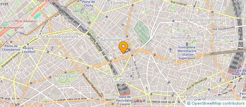 localisation de l'entreprise GROUPE ROUGE à PARIS