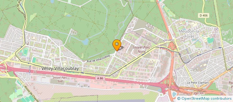 localisation de l'entreprise GROUPE ROUGNON à VELIZY-VILLACOUBLAY