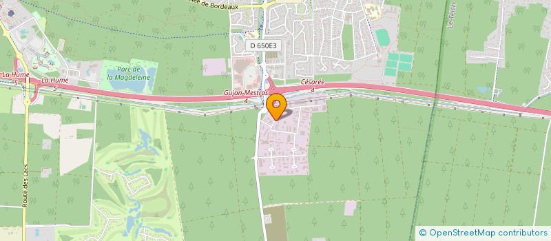 localisation de l'entreprise GROUPE RS  BIGANOS