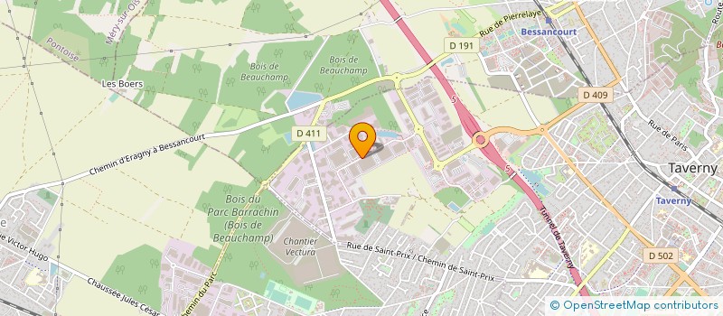 localisation de l'entreprise GROUPE RSTM à TAVERNY