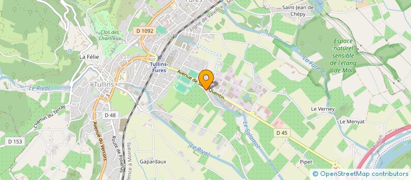 localisation de l'entreprise GROUPE RT à GRENOBLE