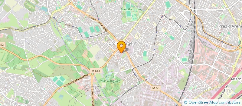 localisation de l'entreprise GROUPE RUGBY STORE à MONTPELLIER