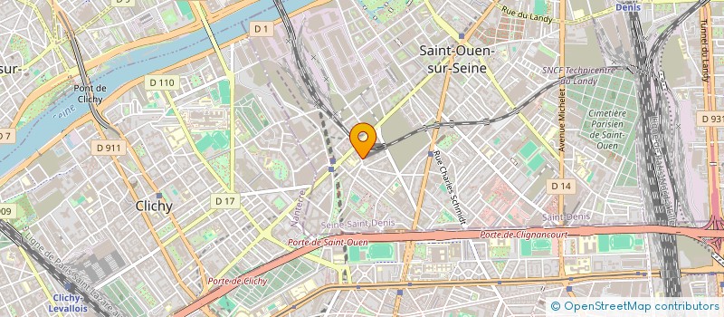 localisation de l'entreprise GROUPE RYAN NETTOYAGE à SAINT-OUEN-SUR-SEINE