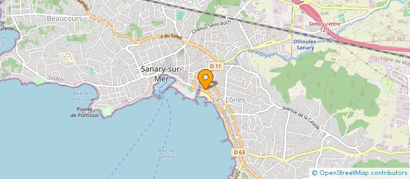 localisation de l'entreprise GROUPE S2V à SIX-FOURS-LES-PLAGES