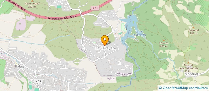 localisation de l'entreprise GROUPE SABATER  CARCASSONNE