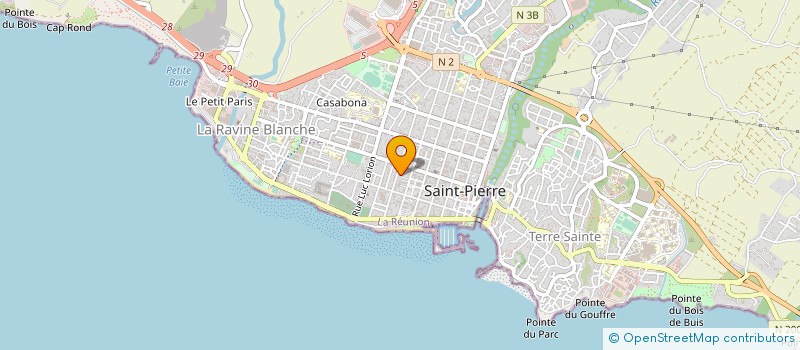 localisation de l'entreprise GROUPE SABRE CONCEPT à SAINT-PIERRE