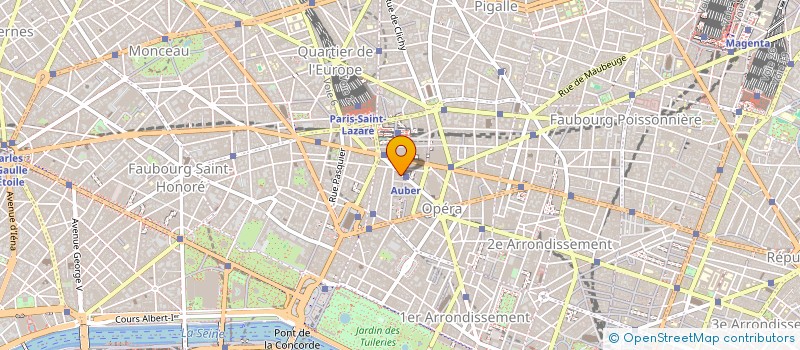 localisation de l'entreprise GROUPE SACOR  PARIS