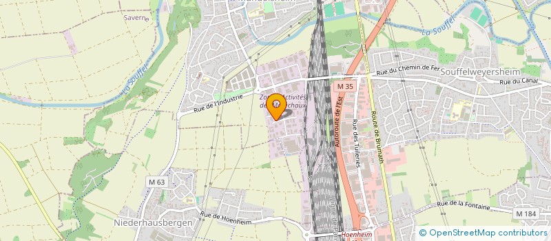 localisation de l'entreprise GROUPE SAFE  MUNDOLSHEIM