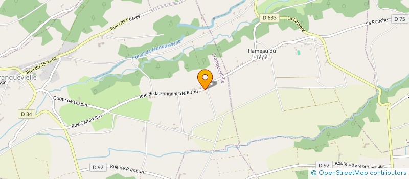 localisation de l'entreprise GROUPE SAINT LOUIS DE POISSY  FRANQUEVIELLE