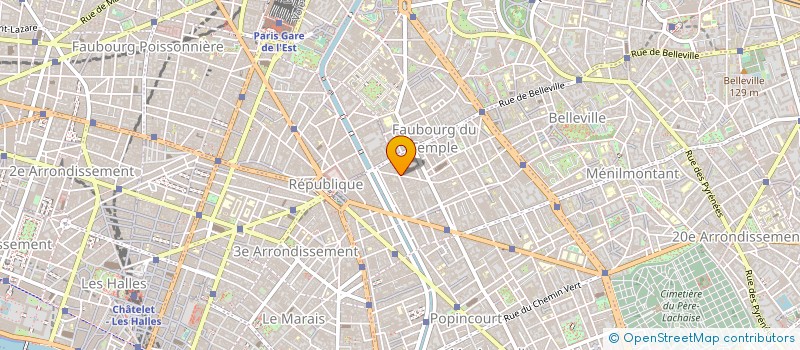 localisation de l'entreprise GROUPE SAINT MARC à PARIS